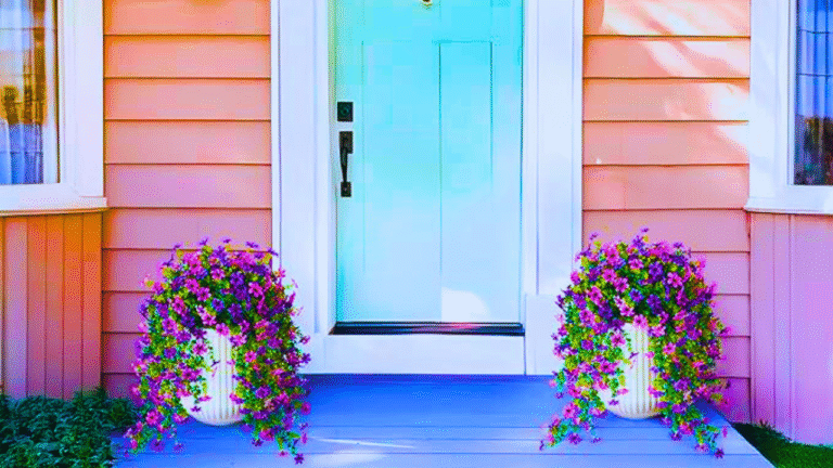 Artificial Hanging Flower Baskets