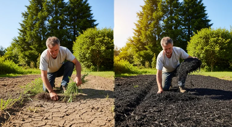 black mulch